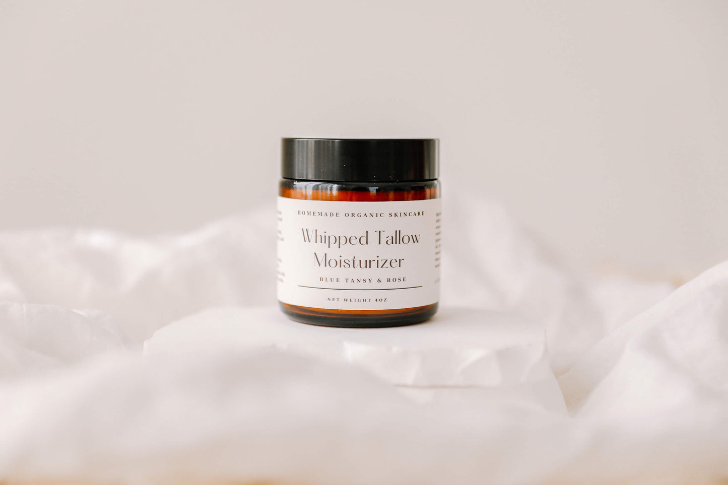 Blue Tansy & Rose Whipped Tallow Moisturizer