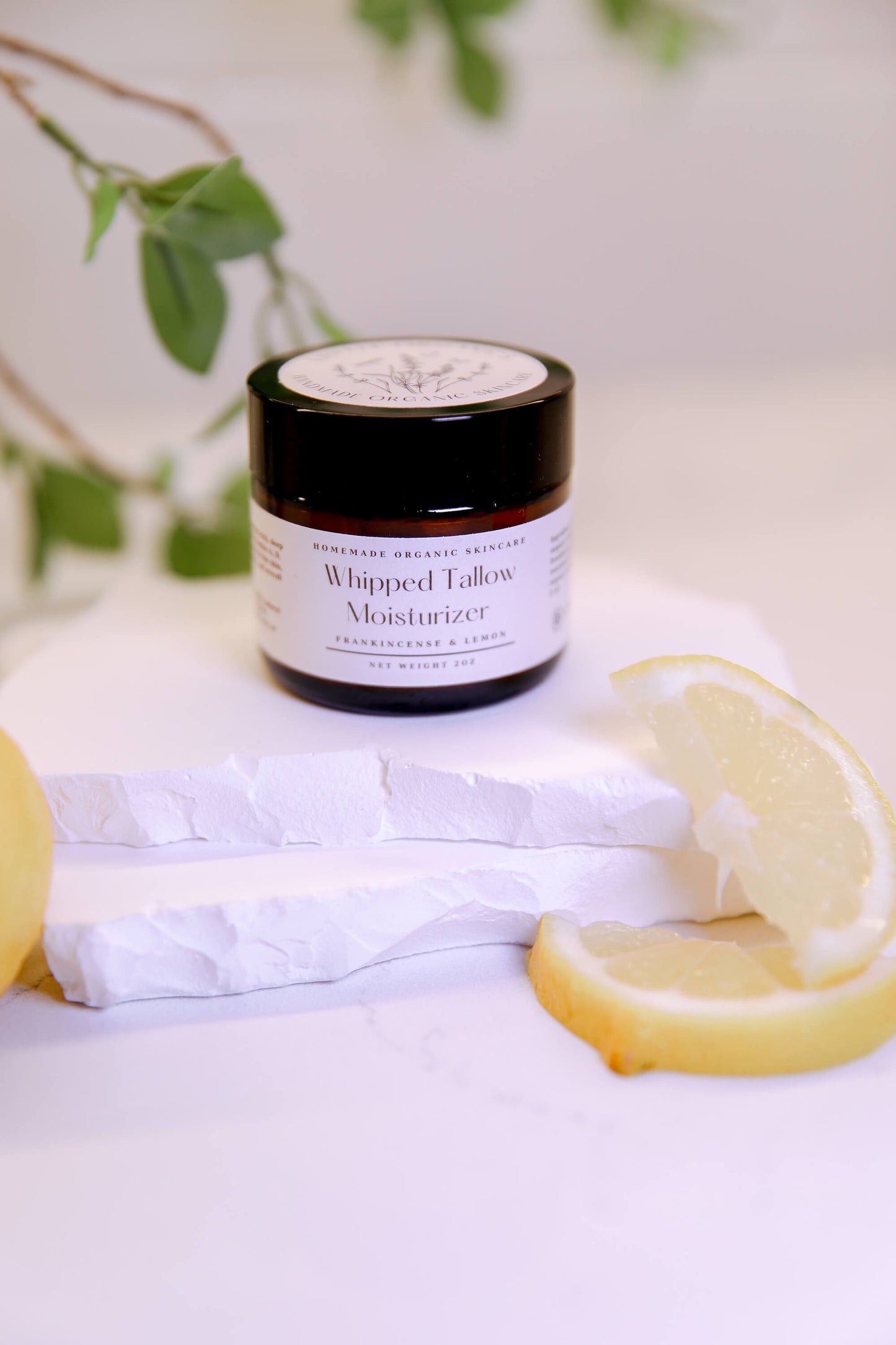 Frankincense & Lemon Whipped Tallow Moisturizer