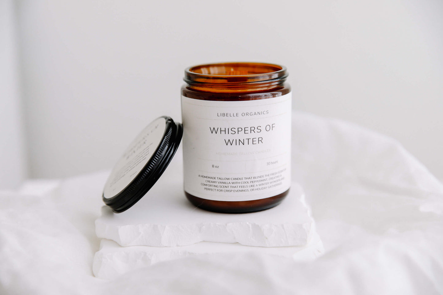 Whispers of Winter Tallow Candle