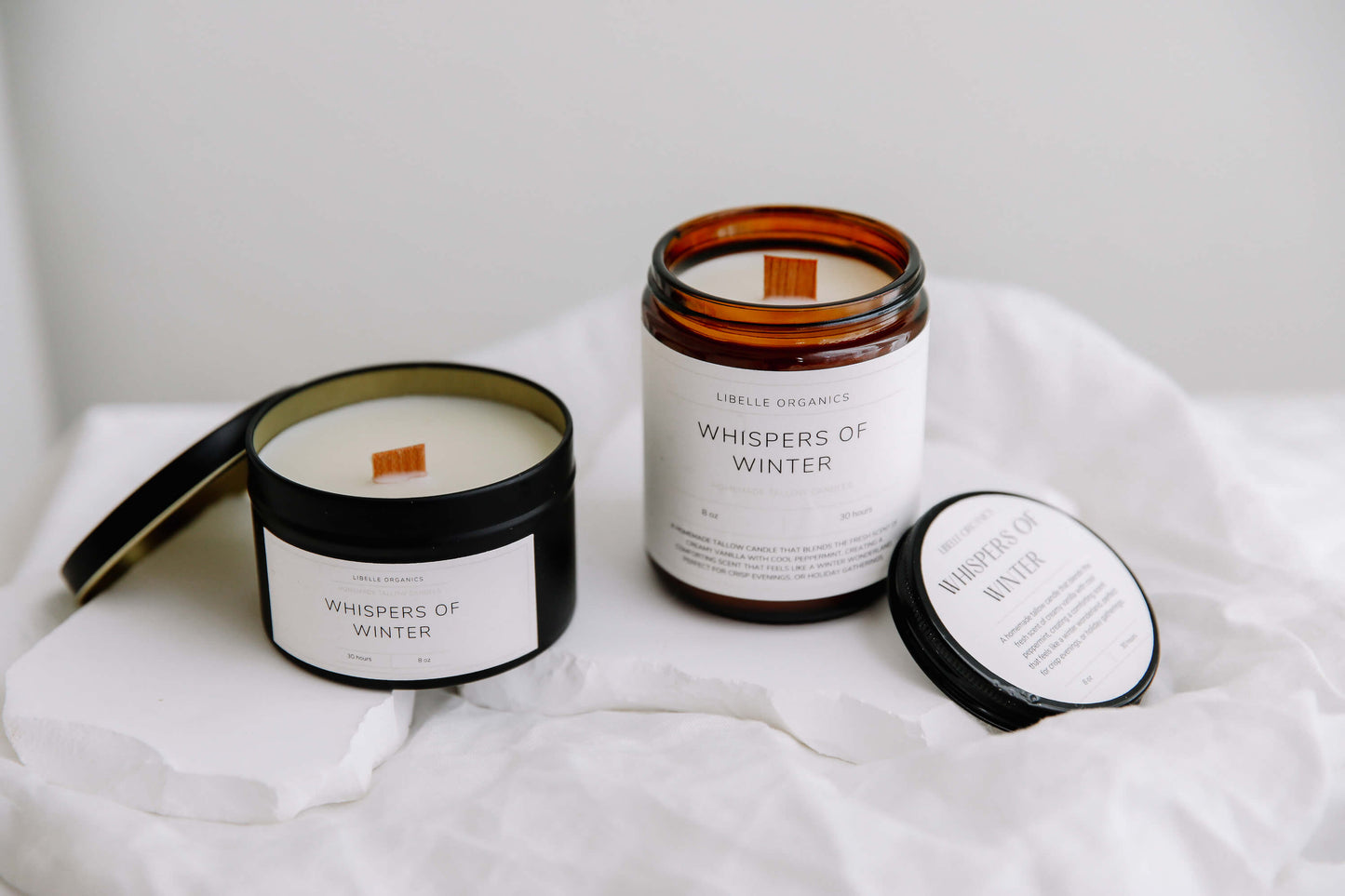 Whispers of Winter Tallow Candle