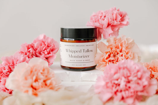 Blue Tansy & Rose Whipped Tallow Moisturizer