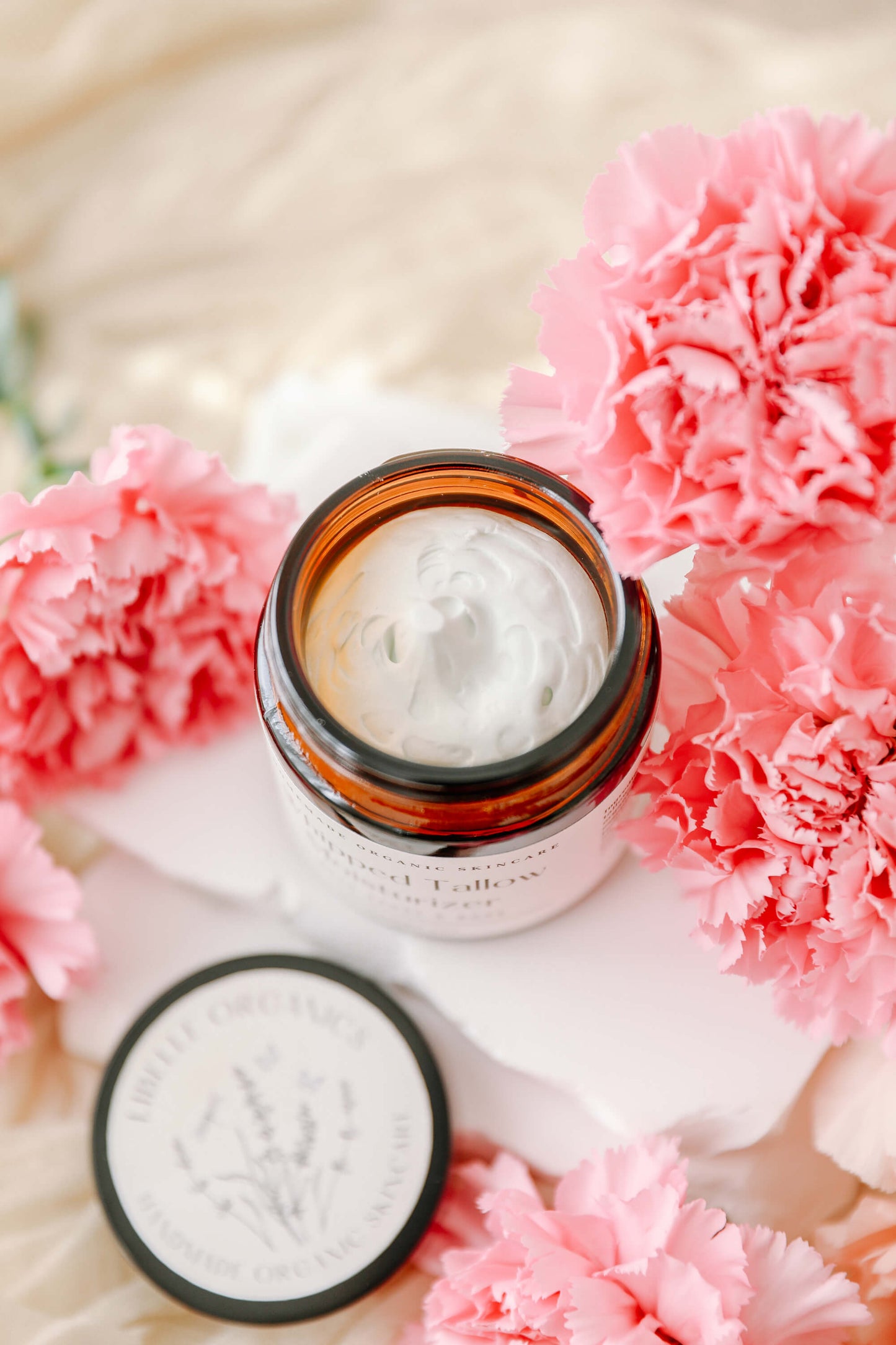 Blue Tansy & Rose Whipped Tallow Moisturizer