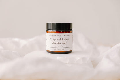 Blue Tansy & Rose Whipped Tallow Moisturizer
