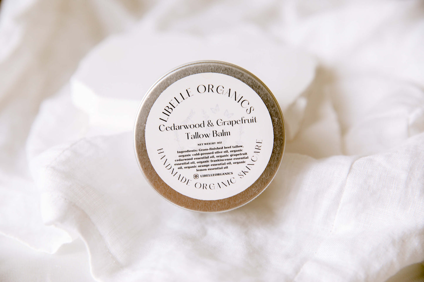 Cedarwood & Grapefruit Tallow Balm Moisturizer