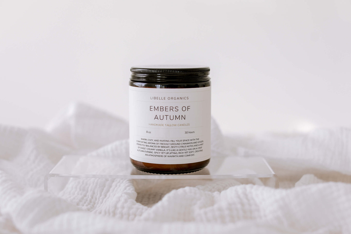 Embers of Autumn Tallow Candle