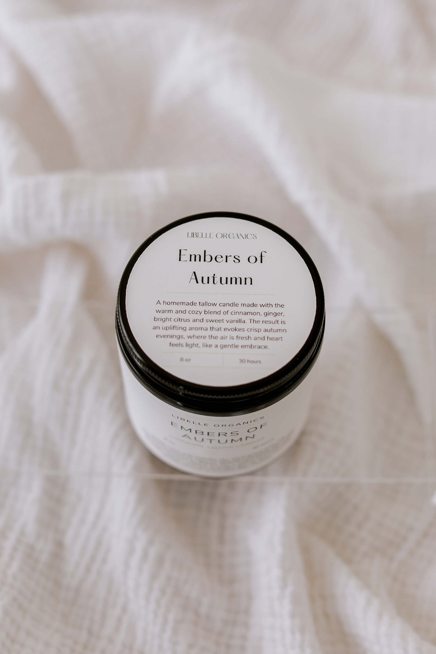 Embers of Autumn Tallow Candle