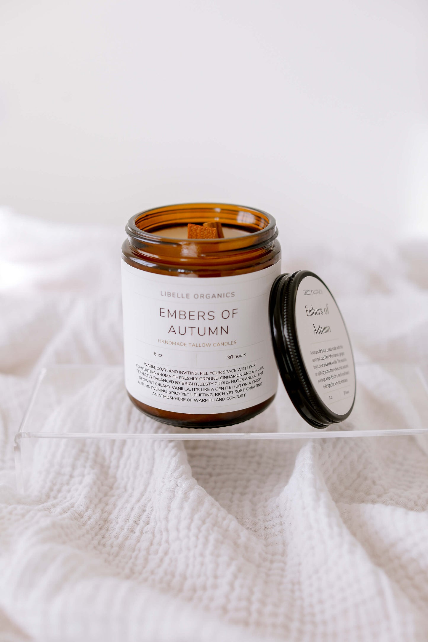 Embers of Autumn Tallow Candle