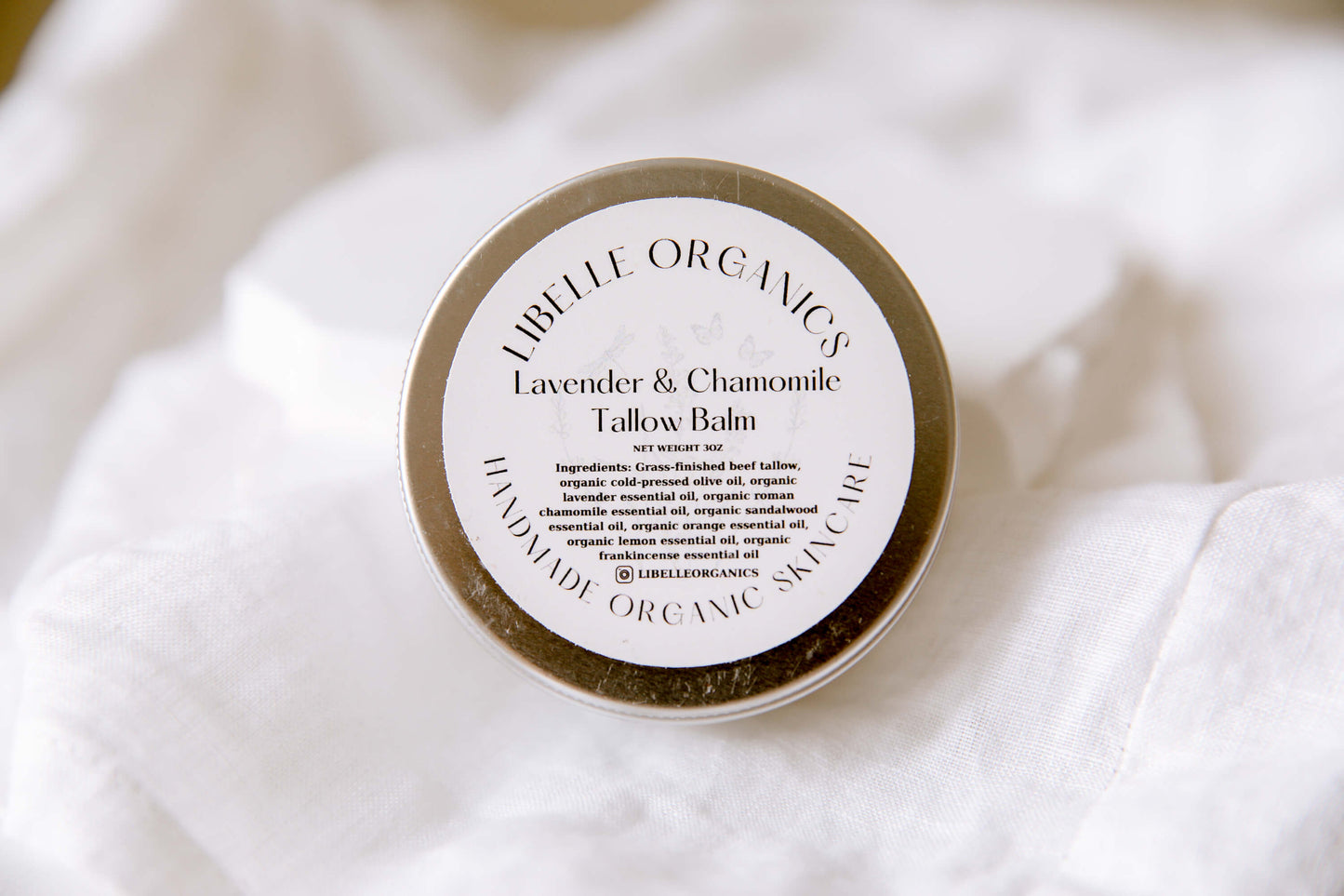 Lavender & Chamomile Tallow Balm Moisturizer