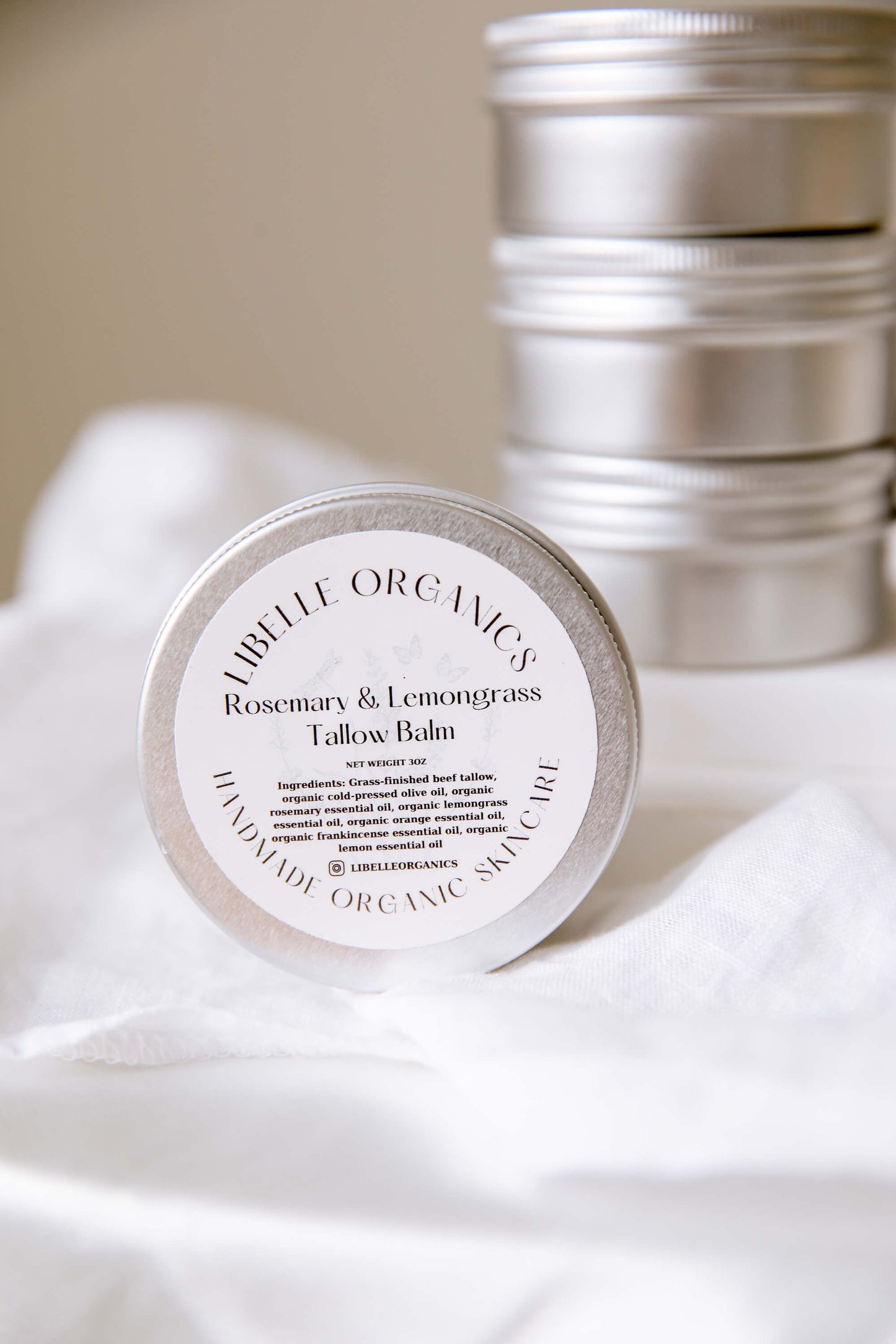 Rosemary & Lemongrass Tallow Balm Moisturizer